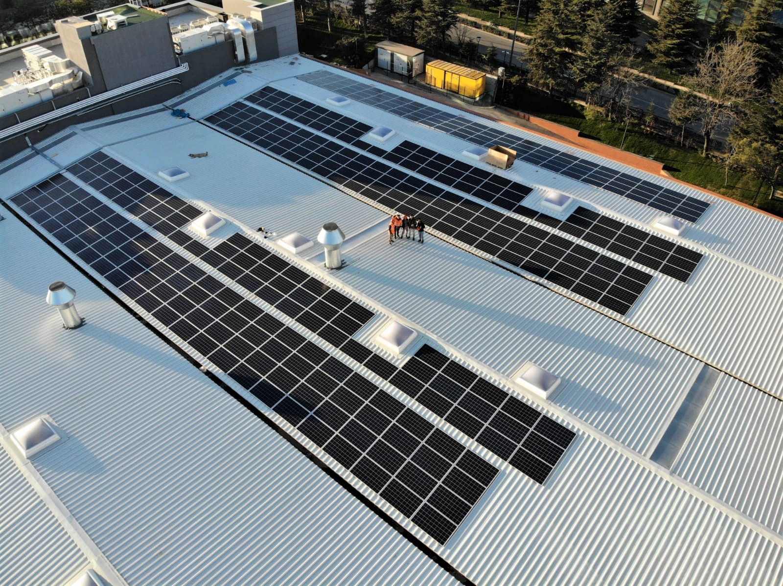 航天光伏土耳其公司AROMSA工廠屋頂光伏項目圓滿竣工